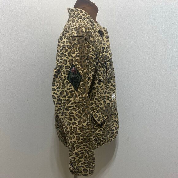 Magic Stick Military Camouflage Jacket No Size Tag See Measurements - Picture 5 of 12